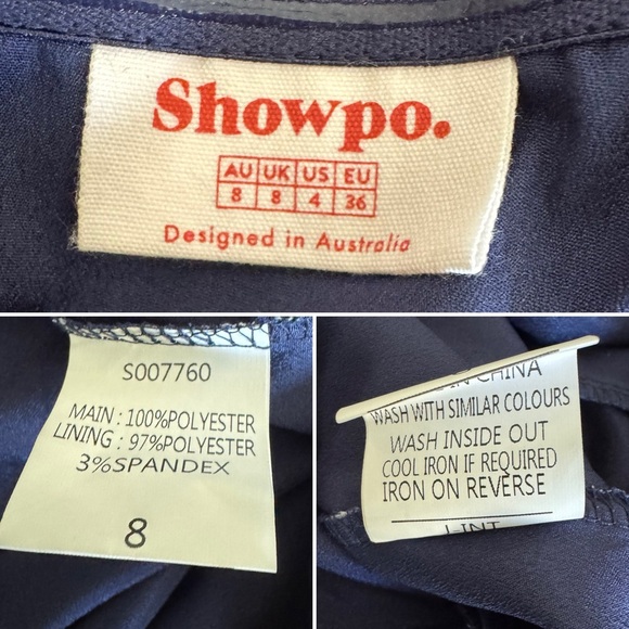 Showpo Take it from the top strapless navy floral maxi dress 4 - Picture 9 of 10